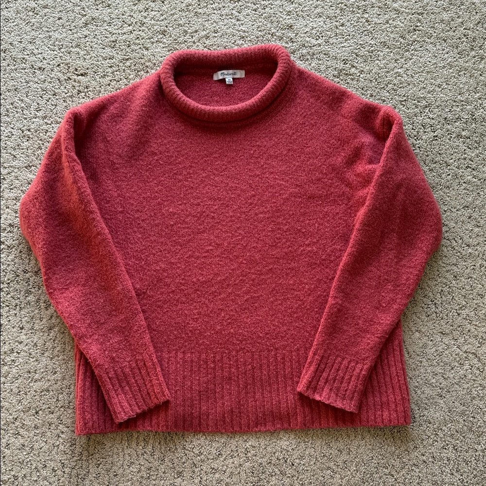Madewell Wool Blend Roll Neck Sweater XS